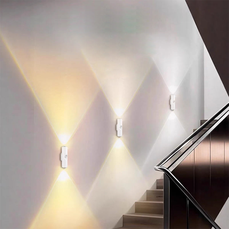🔥🔥Buy 1, Get 1 Free: Smart LED Motion-Sensor Night Light – Dimmable, RGB Color-Changing Wall Light, USB-Rechargeable Magnetic Ambient Light