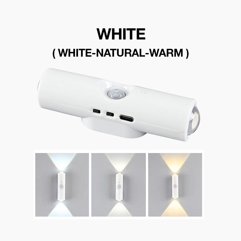 🔥🔥Buy 1, Get 1 Free: Smart LED Motion-Sensor Night Light – Dimmable, RGB Color-Changing Wall Light, USB-Rechargeable Magnetic Ambient Light