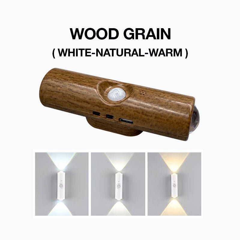 🔥🔥Buy 1, Get 1 Free: Smart LED Motion-Sensor Night Light – Dimmable, RGB Color-Changing Wall Light, USB-Rechargeable Magnetic Ambient Light
