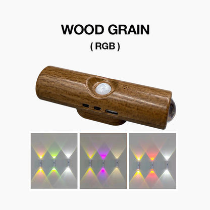 🔥🔥Buy 1, Get 1 Free: Smart LED Motion-Sensor Night Light – Dimmable, RGB Color-Changing Wall Light, USB-Rechargeable Magnetic Ambient Light