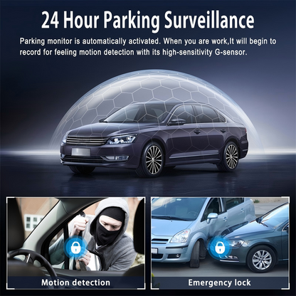 🥳2026爆款热销🥳💞已售5万+！🚗📹 5折优惠！5镜头全景行车记录仪——覆盖前、侧、后及车内，零死角。1080P夜视与移动侦测——全方位守护您的爱车！🛡️✨