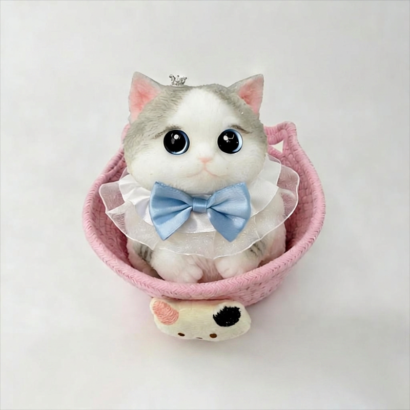 Squishy Cat Plush Toy – Soft Slow-Rebound Stress Relief Companion
