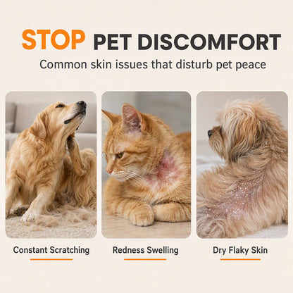 🐾 犬猫皮肤与毛发舒缓喷雾