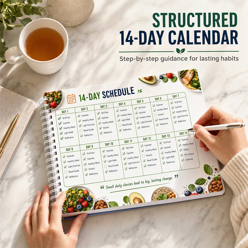 📖🥗 间歇性禁食新手指南——14天入门计划，附40多道食谱