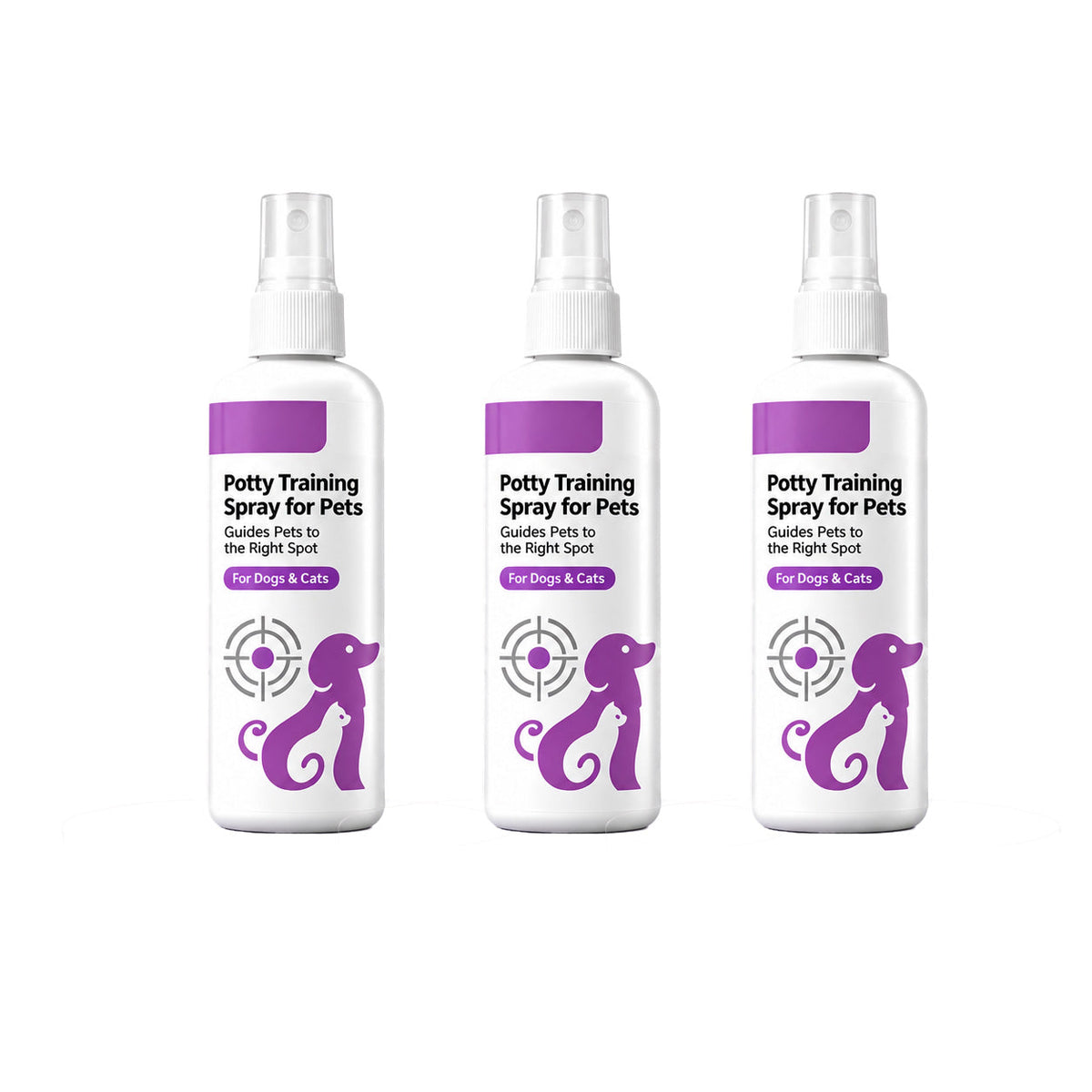 🐾 宠物定点卫生训练喷雾——使用简便的训练辅助用品，帮助引导宠物前往正确地点如厕