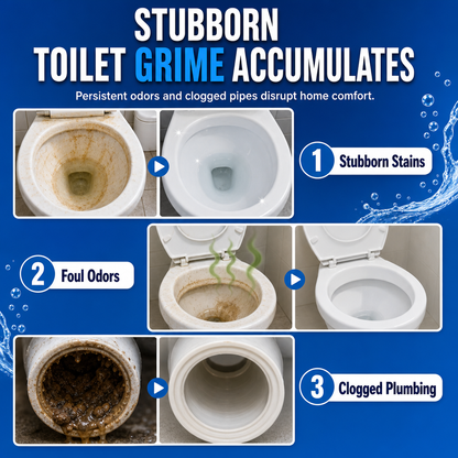 🚽✨ 洁厕泡腾片——放入、起泡、焕然一新