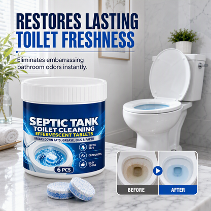 🚽✨ 洁厕泡腾片——放入、起泡、焕然一新