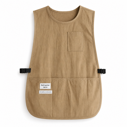 ⏳限时特惠⏰防水防油厨房背心围裙 透气无袖餐饮及食品服务工作服