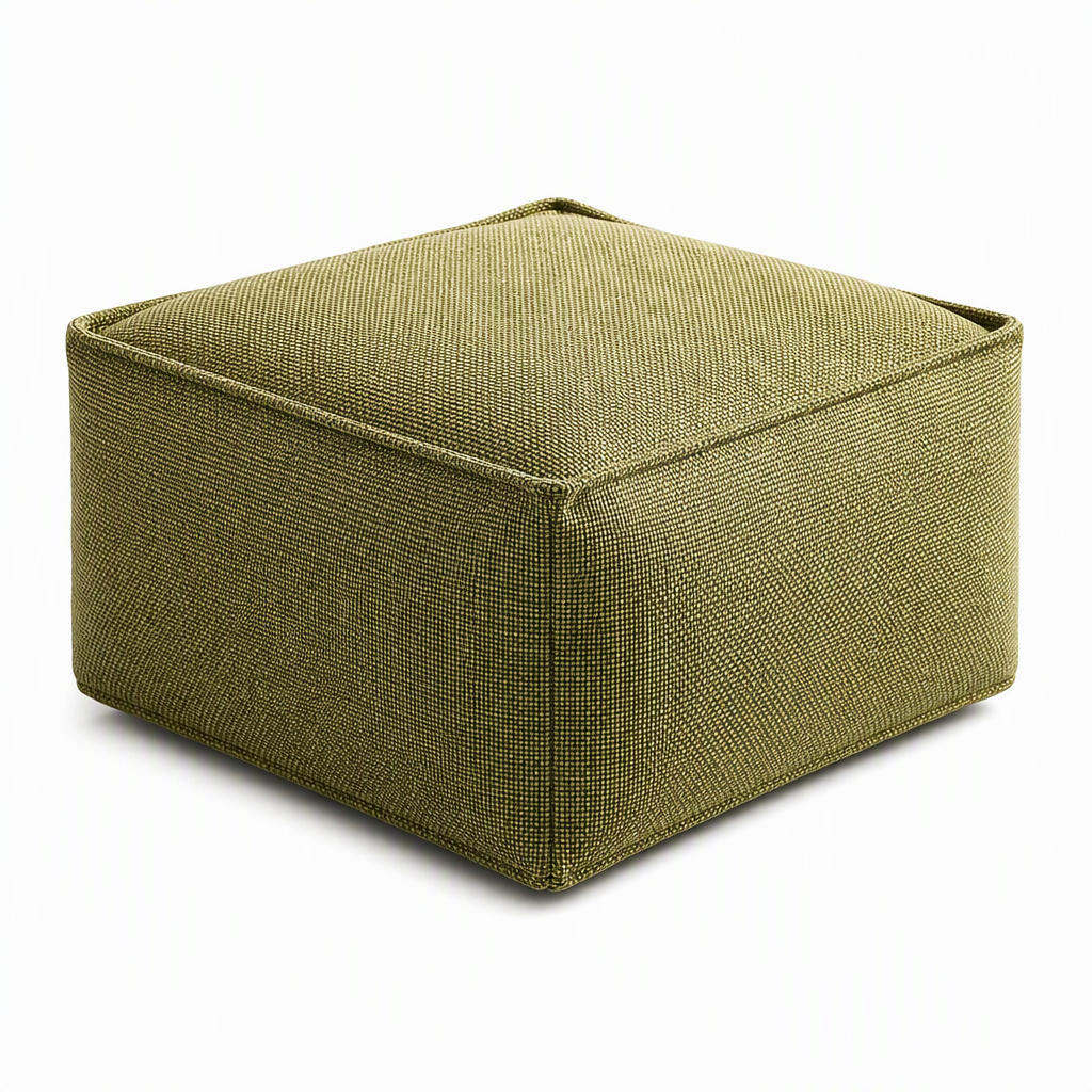 🛋️现享49%折扣！波西米亚风储物脚凳套——空脚凳套，可装衣物和毯子，布料可水洗，承重高达220磅，适用于客厅