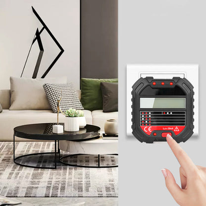⚡ Digital Socket Tester - Smart AC Voltage & Leakage Detector
