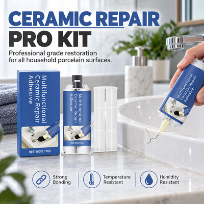 Ceramic Repair Adhesive Kit For Sinks And Tiles